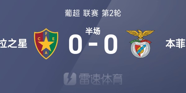 开云体育-葡超半场：场上僵局暂未打破，阿马多拉之星0-0本菲卡