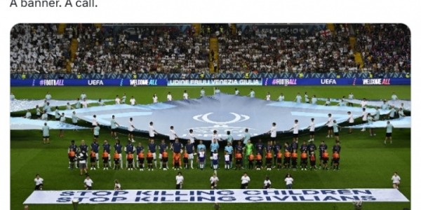 欧足联呼吁保护巴勒斯坦平民与儿童生命安全